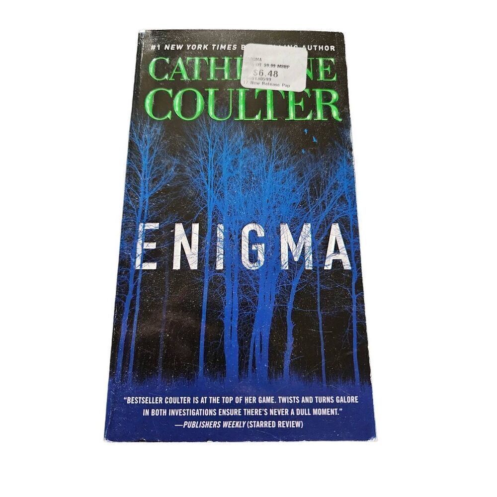 Enigma by Catherine Coulter pocket books isbn 9781501138102